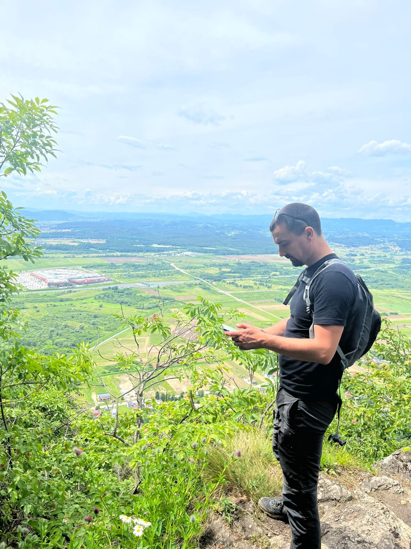 Marijan Sivric Hiking near Zagreb